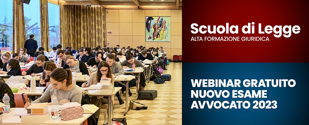 Webinar nuovo Esame Avvocato 2023 sperimentale